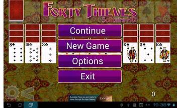 Forty Thieves Solitaire HD for Android - Download the APK from Habererciyes